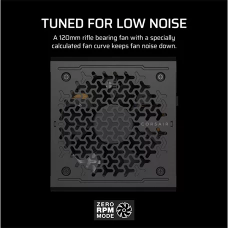 CORSAIR Tápegység Moduláris, RM850e, 850W, 12cm, ATX 3.1, PCIe 5.1, BOX, Cybenetics Gold