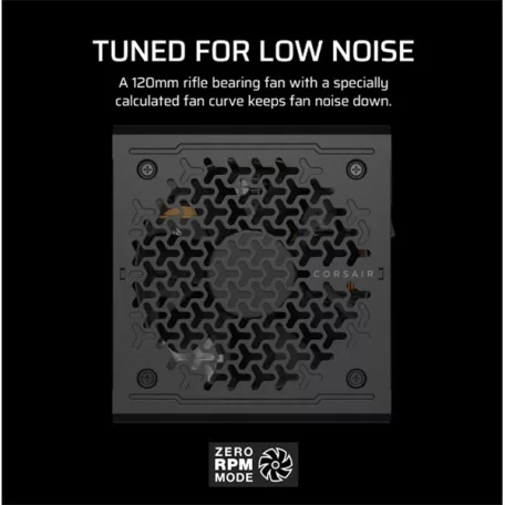 CORSAIR Tápegység Moduláris, RM1000e, 1000W, 12cm, ATX 3.1, PCIe 5.1, BOX, Cybenetics Gold