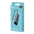 TP-LINK USB Type-C HUB 5 portos 1xHDMI + 1xPD 100W +1xUSB-C + 2xUSB, UH5020C