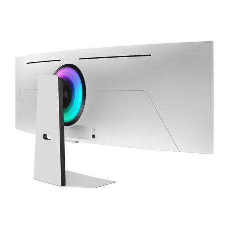 SAMSUNG Ívelt Gaming 240Hz OLED monitor 49" G95SD, 5120x1440, 32:9, 250cd/m2, 0.03ms, HDMI/DP/WiFi/BT, hangszóró