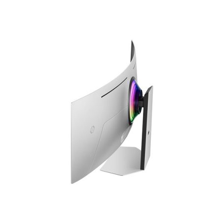SAMSUNG Ívelt Gaming 240Hz OLED monitor 49" G95SD, 5120x1440, 32:9, 250cd/m2, 0.03ms, HDMI/DP/WiFi/BT, hangszóró