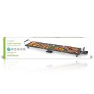 Nedis FCTE110EBK90 teppanyaki látvány grillsütő, 1800W, szabályozható hőmérséklet, csepptálca