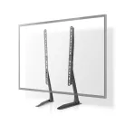 Nedis TVSM1050BK 13"-70" LCD TV / monitorállvány (tartó konzol),  maximum 50 kg, függőleges magasság állítás, acél