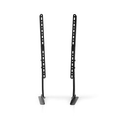   Nedis TVSM1050BK 13"-70" LCD TV / monitorállvány (tartó konzol),  maximum 50 kg, függőleges magasság állítás, acél