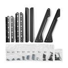 Nedis TVSM1050BK 13"-70" LCD TV / monitorállvány (tartó konzol),  maximum 50 kg, függőleges magasság állítás, acél