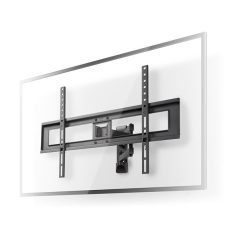   Nedis TVWM1550BK 37"-70 LCD TV / monitor fali tartókonzol, maximum 35 kg, dönthető és forgatható, acél, fekete