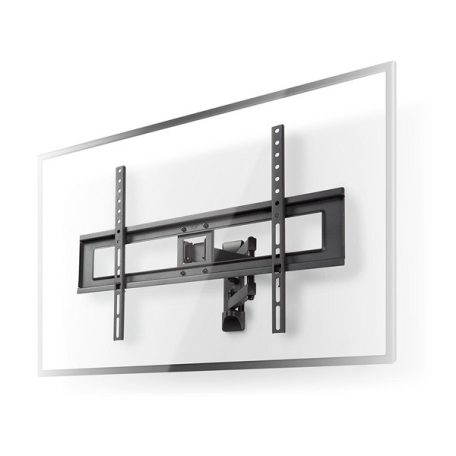 Nedis TVWM1550BK 37"-70 LCD TV / monitor fali tartókonzol, maximum 35 kg, dönthető és forgatható, acél, fekete
