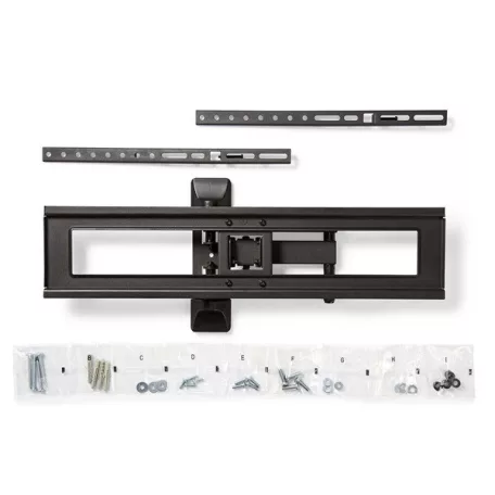Nedis TVWM1550BK 37"-70 LCD TV / monitor fali tartókonzol, maximum 35 kg, dönthető és forgatható, acél, fekete