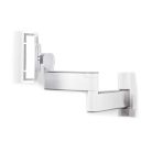 Nedis TWMT200SI 7"-12" tablet fali tartó konzol, maximum 1 kg, 360° fokban forgatható, dönthető, fehér/ezüst