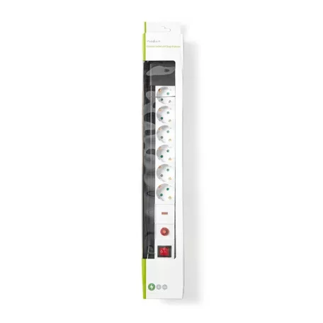 Nedis EXS630SPF1PRO túlfeszültségvédő 6 -os elosztó / hosszabbító, 3m-es kábel, gyermekzár