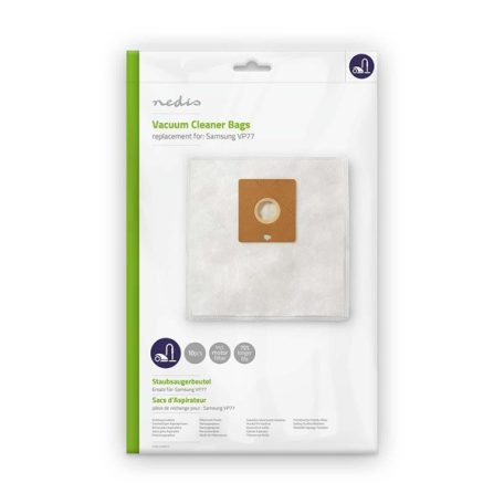 Nedis DUBG120SAM10 pozsák Samsung porszvókhoz, 10 db, 1 szűrő