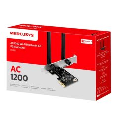   MERCUSYS Wireless Adapter PCI-Express 5.0 Dual Band AC1200 Bluetooth, MA30E