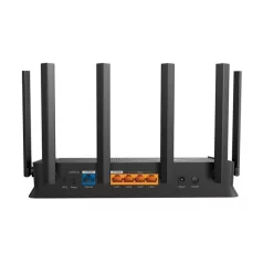   TP-LINK Wireless Router Dual Band BE6500 1xWAN(2.5Gbps) + 1xLAN(2.5Gbps) + 3xLAN(1Gbps) + 1xUSB 3.0, Archer BE400