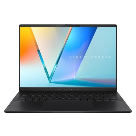 ASUS CONS NB Vivobook S14 M5406KA-QD050 14" WUXGA OLED GL, Ryzen AI 7, 16GB, 1TB M.2, INT, NOOS, Fekete