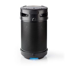   Nedis SPBB350BK akkumulátoros party boombox, Bluetooth, 150W, 3,5 óra, 4400 mAh, USB, AUX 6,35 mikrofon bemenet