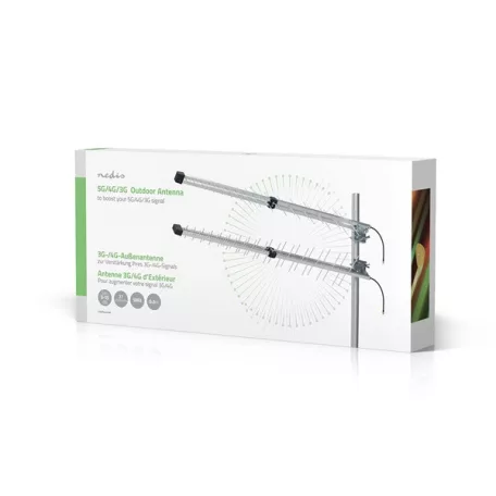 Nedis ANOR4G30ME prémium antenna, 3G / 4G / 5G, beltéri / kültéri, 698 MHz -5000 MHz, 0,3m, 50 Ohm, villám védelem