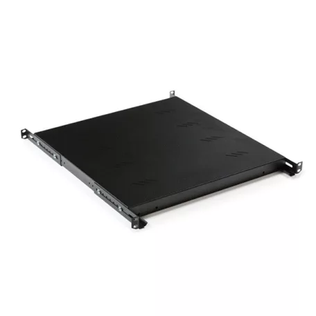 KELINE Perforált polc 1U 650mm mély 19", teherbírás: 80kg