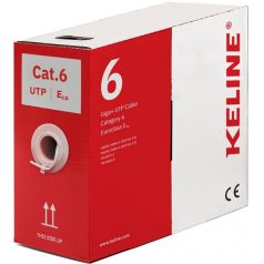   KELINE UTP Falikábel dobozos CAT.6 305m AWG23, PVC, Euroclass Eca