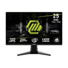 MSI Monitor GAMING MAG 255F E20 24,5" FHD Rapid IPS 1920x1080, 16:9, 200Hz, 1000:1, 0,5ms, 2x HDMI, DP, Black