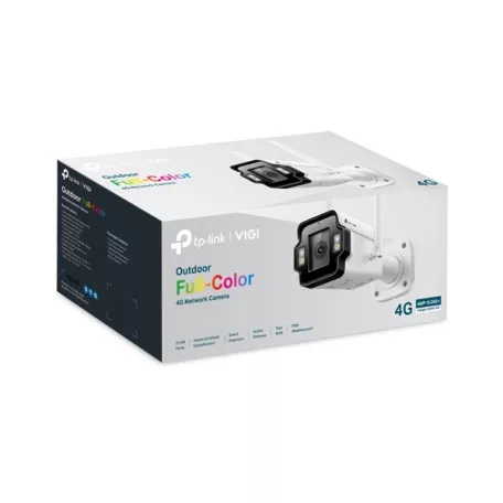 TP-LINK IP & Wi-Fi-s Kamera kültéri éjjellátó 4 megapixel, 4mm Objektív 3G/4G SIM slot, INSIGHT S345-4G(4MM)