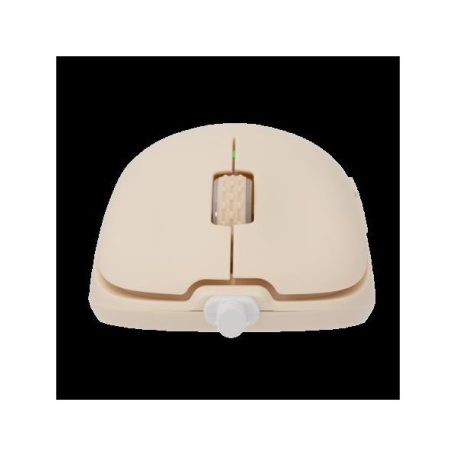 WHITE SHARK GRAPHENE-BE WS GM-5014BE vezetékes gamer egér  6D / 6200 dpi bézs RGB  Pixart 3327