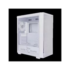   WHITE SHARK WARHEAD-3/W PC ház, E-ATX/ATX/M-ATX/ITX gamer, fehér