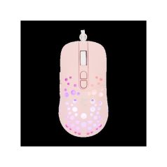   WHITE SHARK TRISTAN-P  WS GM-9004P vezetékes gamer egér 7D / 12000 dpi pink RGB