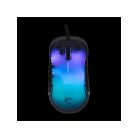 WHITE SHARK MORDRED-B WS GM-5017B vezetékes gamer egér  7D / 12000 dpi fekete RGB