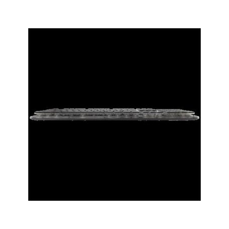 WHITE SHARK  TACHI-B/US WS GK-003141B-US vezetékes membrán gamer billentyűzet, 104 gomb fekete (angol)