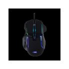 BARACUDA BGM-071B PIRANHA-B fe/ 7200 dpi 7D gamer egér, RGB