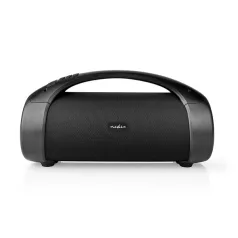   Nedis SPBB315BK Bluetooth Party Boombox, 6 óra üzemidő, 2.0 ,50W ,AUX , USB ,IPX5 ,TWS, fogantyú, LED fényjáték