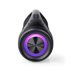   Nedis SPBB315BK Bluetooth Party Boombox, 6 óra üzemidő, 2.0 ,50W ,AUX , USB ,IPX5 ,TWS, fogantyú, LED fényjáték