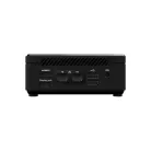 MSI Business DT Cubi N ADL S-225BEU, Intel N100, Intel HD Graphics, M.2 NVME, 4xUSB, USB-C, HDMI, DP, 2xRJ45, Black