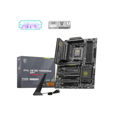 MSI Alaplap AM5 MAG X870E TOMAHAWK WIFI AMD X870E, ATX