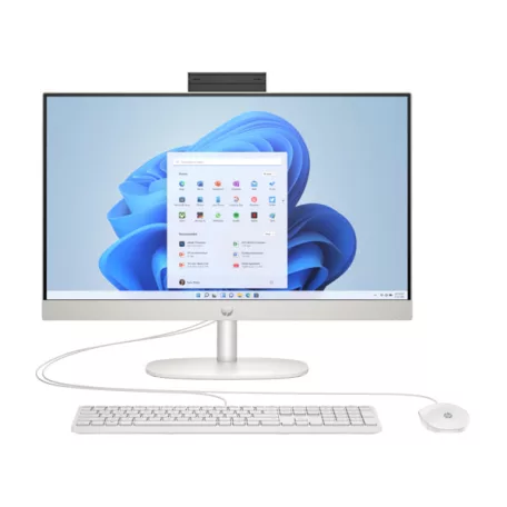 HP AIO 24-cr0010nn 23.8" FHD AG IPS, Core i3-N300 2.4GHz, 8GB, 512GB SSD, fehér