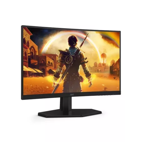 AOC Ívelt Gaming 180Hz monitor 27" C27G42E, 1920x1080, 16:9, 300cd/m2, 0,5ms, HDMIx2/DisplayPort, hangszóró