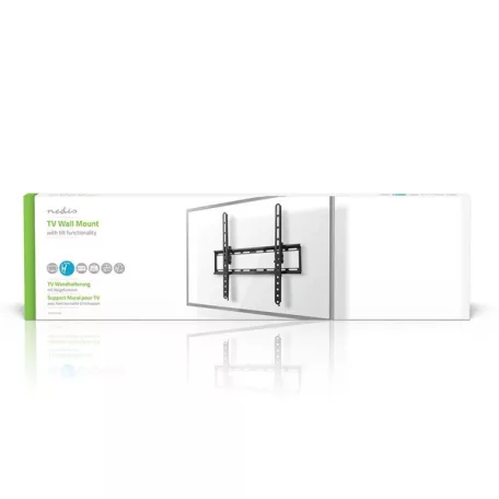 Nedis TVWM1131BK LCD TV / monitor fali tartó konzol 23-55 ",súly: 35 kg, Dönthető: 12 °, Acél