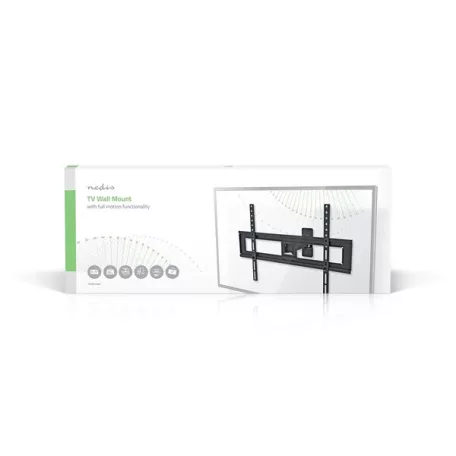 Nedis TVWM1450BK LCD TV / monitor tartó konzol 3d, minden irányban mozgatható, súly: 35 kg, dönthető, forgatható