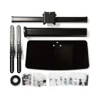Nedis TVSM2330BK LCD TV / monitor állvány (tartó konzol) 32-65", Maximális teherbírás: 45 kg, Dönthető / Forgatható