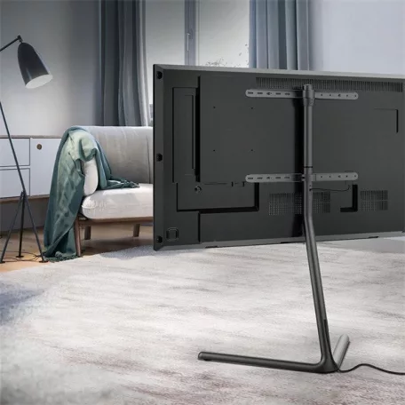 Nedis TVSM5250BK LCD TV/Monitor állvány (tartó konzol), 49"-70", szabadon álló, 40kg