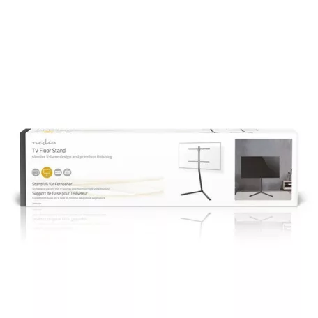 Nedis TVSM5250BK LCD TV/Monitor állvány (tartó konzol), 49"-70", szabadon álló, 40kg