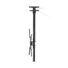 Nedis TVCM1330BK mennyezeti Tv / momitor állvány / tartókonzol - Acél, 20 Kg