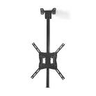 Nedis TVCM1330BK mennyezeti Tv / momitor állvány / tartókonzol - Acél, 20 Kg