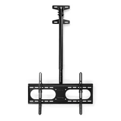   Nedis TVCM1350BK mennyezeti (plafonra szerelhető) TV / monitor állvány/tartó konzol, 42-65", dönthető, forgatható, 45kg