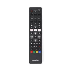   Nedis TVRC45PHBKcsere távirányító, Philips, előre programozott, Amazon Prime, Netflix, Rakuten TV, Smart Hub gombok