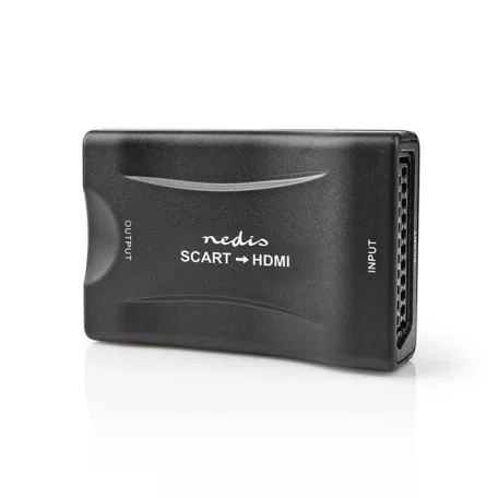 Nedis VCON3463BK (converter) videó konverter, SCART bemenet, HDMI kimenet 1080p