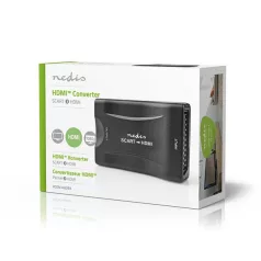   Nedis VCON3463BK (converter) videó konverter, SCART bemenet, HDMI kimenet 1080p
