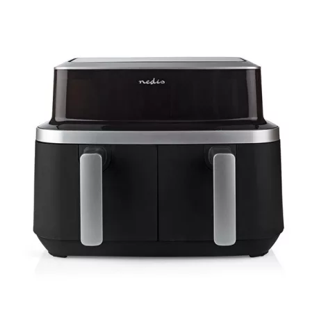 Nedis KAAF320BK dupla forrólevegős légkeverős sütő, 2x4.2l, 2600W