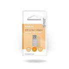 Nedis CCGB60925GY USB A - USB C adapter, USB3.2 dugó - USB-C aljzat, 5 Gbps, (USB3.1, USB3.0, USB2.0)