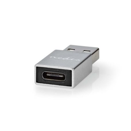 Nedis CCGB60925GY USB A - USB C adapter, USB3.2 dugó - USB-C aljzat, 5 Gbps, (USB3.1, USB3.0, USB2.0)